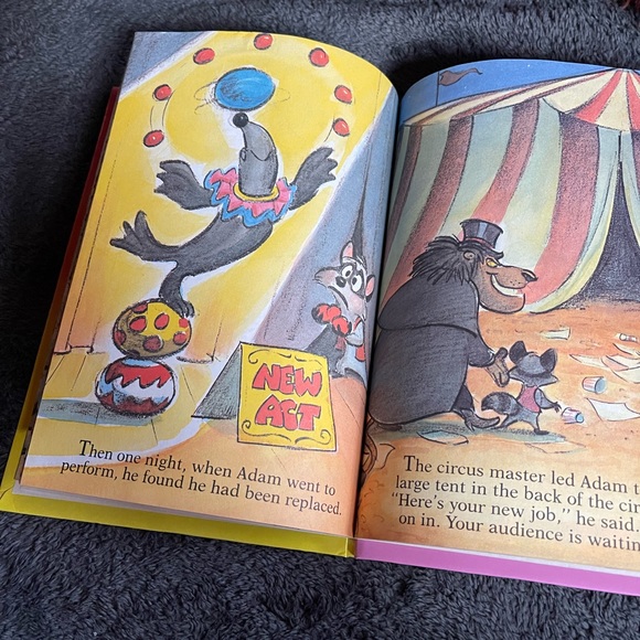 Christian Children Hardcover Book: Adam Raccoon and the Circus Master - Picture 5 of 7